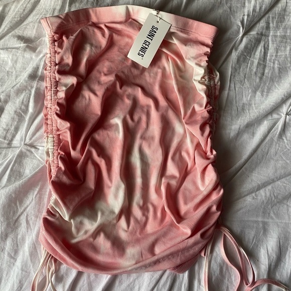 ruched side mini skirt - Picture 2 of 7